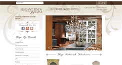 Desktop Screenshot of elegantfindsforyourhome.com